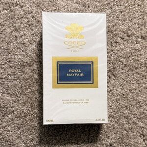 Creed Royal Mayfair Fragrance with Gold and Blue Accents